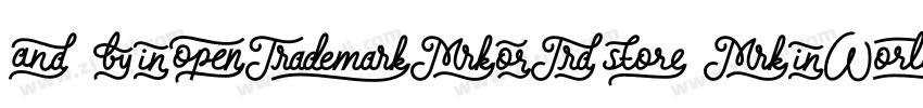 M1leScript Regular字体转换